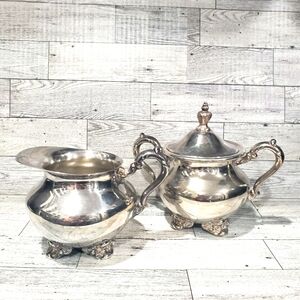 Towle E.P. Silver plated Creamer & Sugar Bowl Set